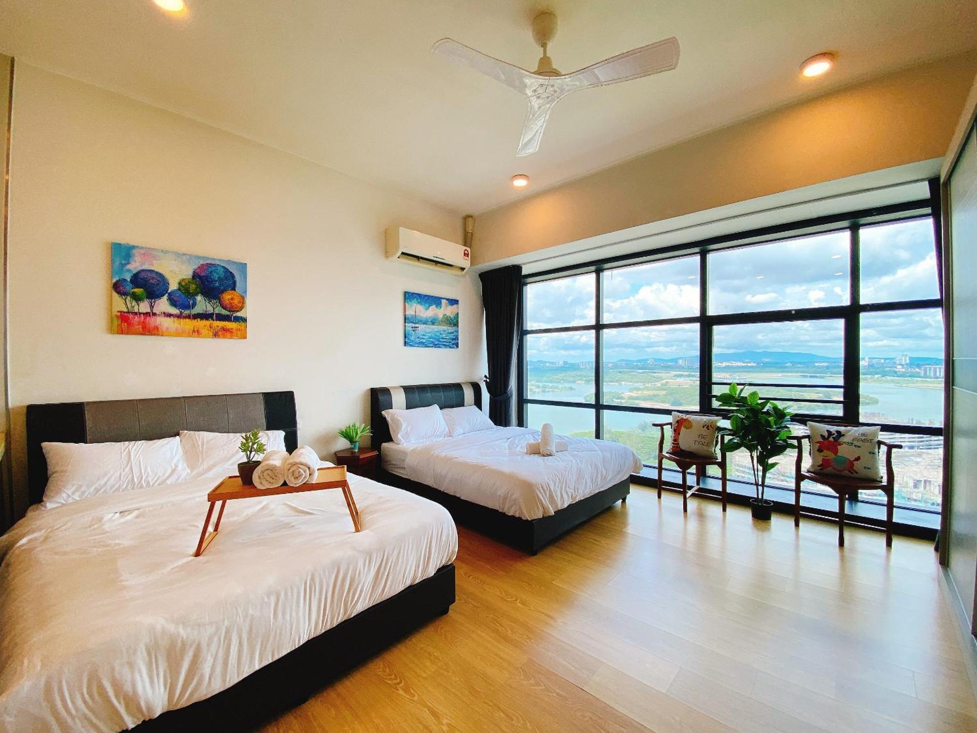 Seafront Country Garden Danga Bay By Lions Bay Apartment ยะโฮร์บาห์รู ห้อง รูปภาพ