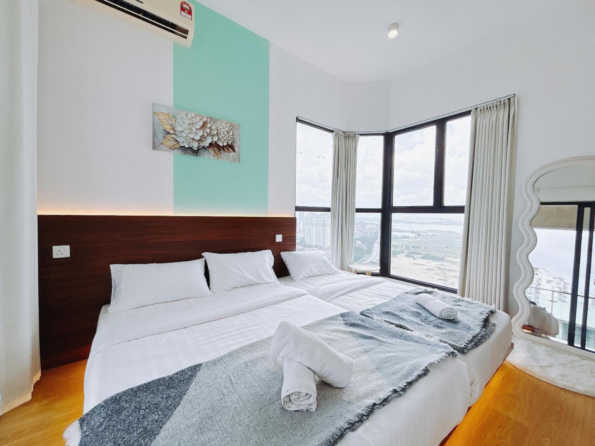 Seafront Country Garden Danga Bay By Lions Bay Apartment ยะโฮร์บาห์รู ห้อง รูปภาพ